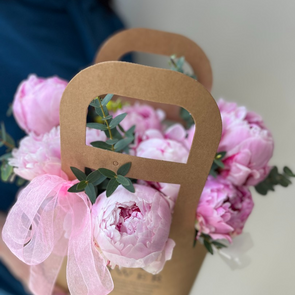 Сумочка FRESH FLOWER с пионами